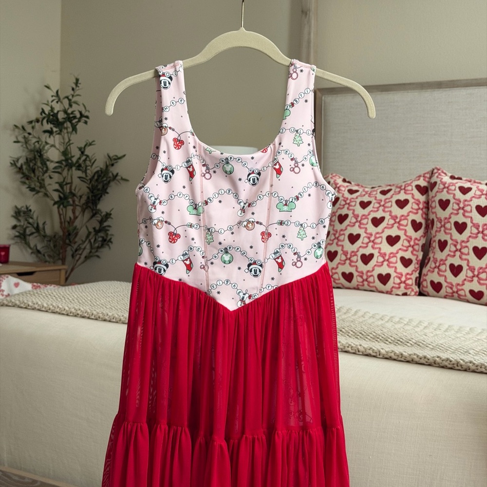 Shop The Magic Box - Holiday Bauble Charms Mesh Tank Dress